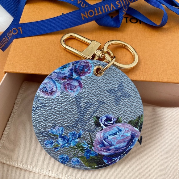 NEW Louis Vuitton Illustre Garden Bag Charm Key Holder Limited Edition, M00877 - Picture 11 of 11